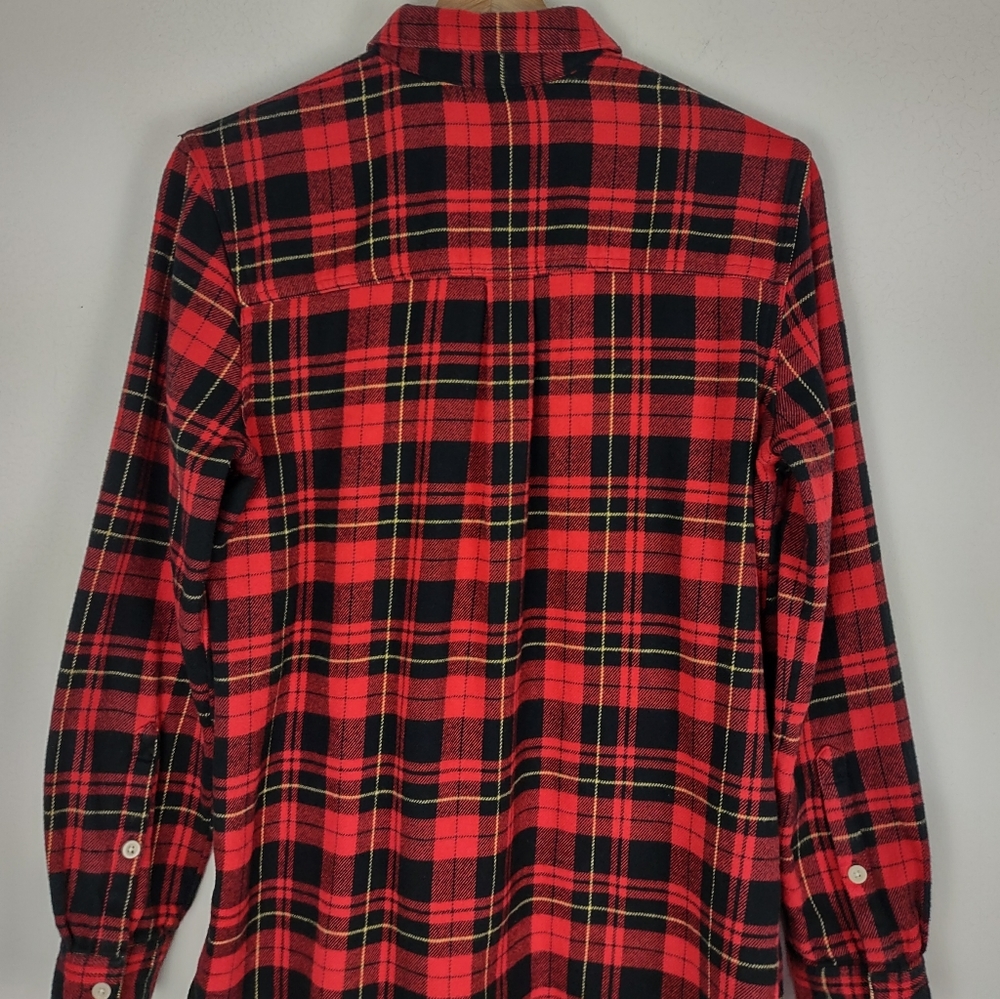 Madewell Classic Ex-Boyfriend Flannel Shirt In Kirtling Plaid - Picture 6 of 16